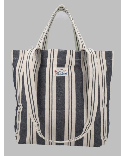 Mc2 Saint Barth Gray Essential Handbag Tote for men