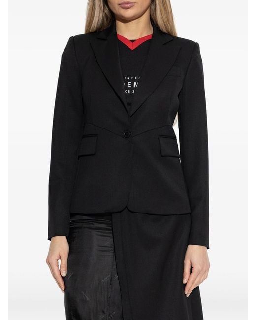 Vetements Black Cut-Up Tailored Jacket