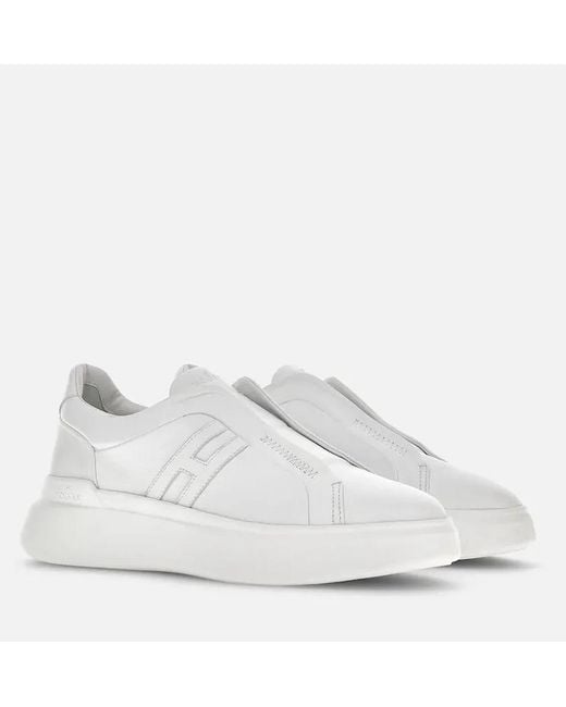 Hogan White Slip-On H580 for men