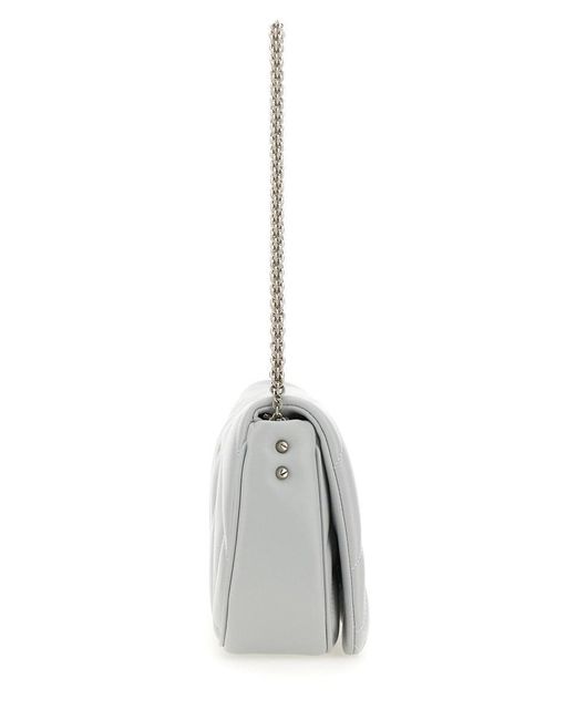 McQueen Gray Shoulder Bag Seal