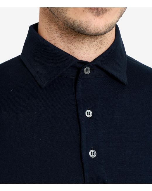 Filippo De Laurentis Blue T Shirts And Polos