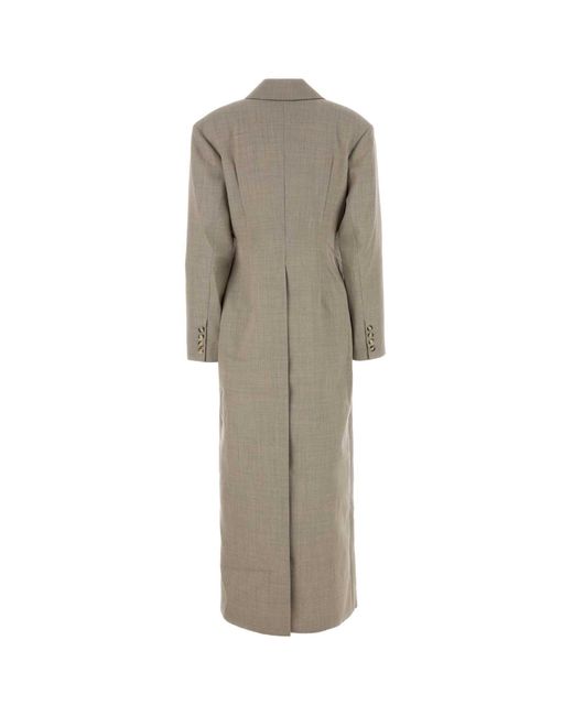 Nanushka Multicolor Dove Twill Ferris Coat