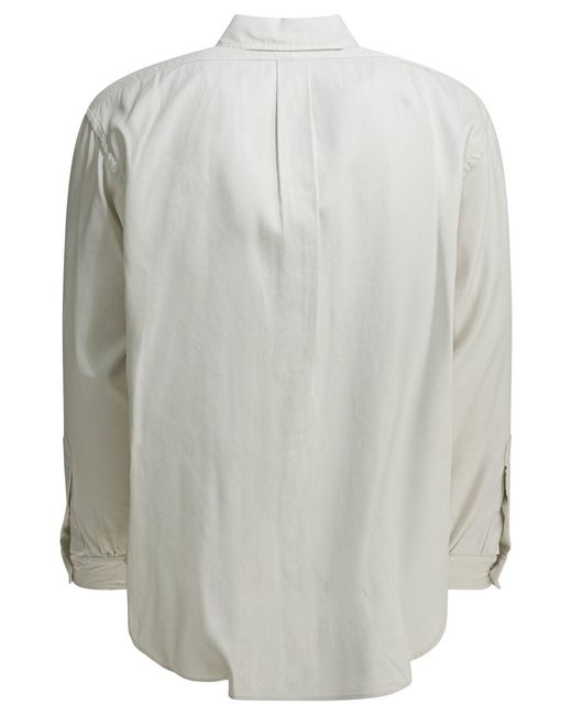 A.PRESSE Gray Casual Shirt Shirts Grey for men