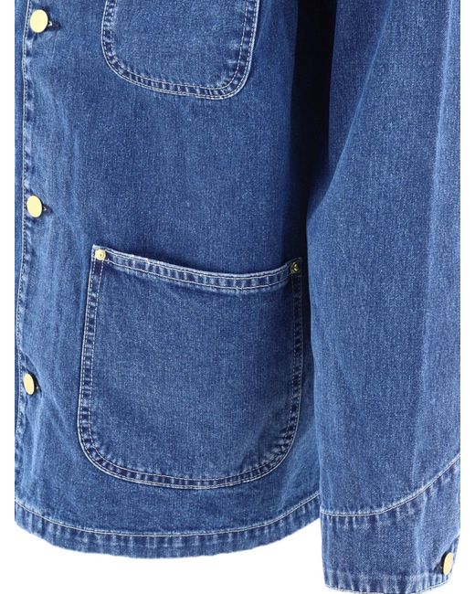 Giacca di jeans "faccenda" di Carhartt in Blue da Uomo