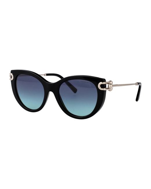 Tiffany & Co Blue Butterfly Sunglasses 0 Tf4232 83429 S