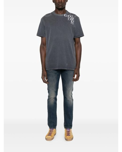Golden Goose Deluxe Brand Blue Journey M's T Shirt