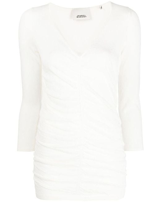Isabel Marant White Acara Clothing