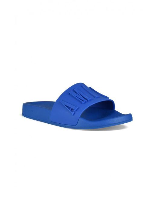 Amiri Blue Slides for men
