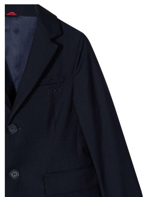 Fay Blue Fabric Jackets