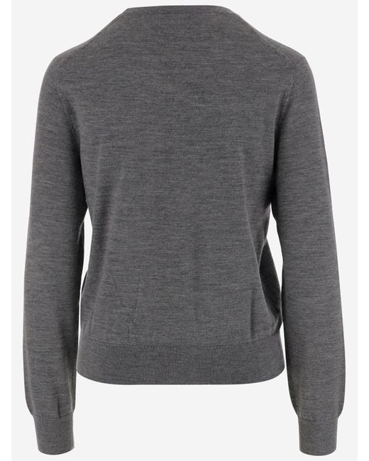 Polo Ralph Lauren Gray Wool Jumper