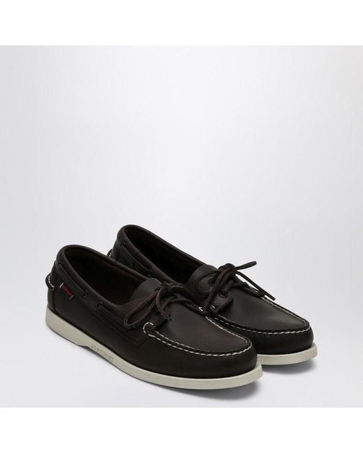 Sebago Black Docksides Portland Loafer