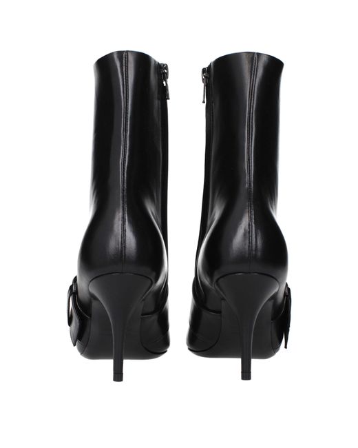 Balenciaga Black Leather Boots