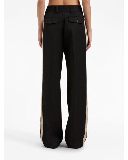 Palm Angels Black Pants & Shorts
