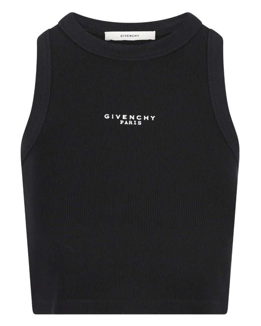 Top De Canalé Givenchy de color Black
