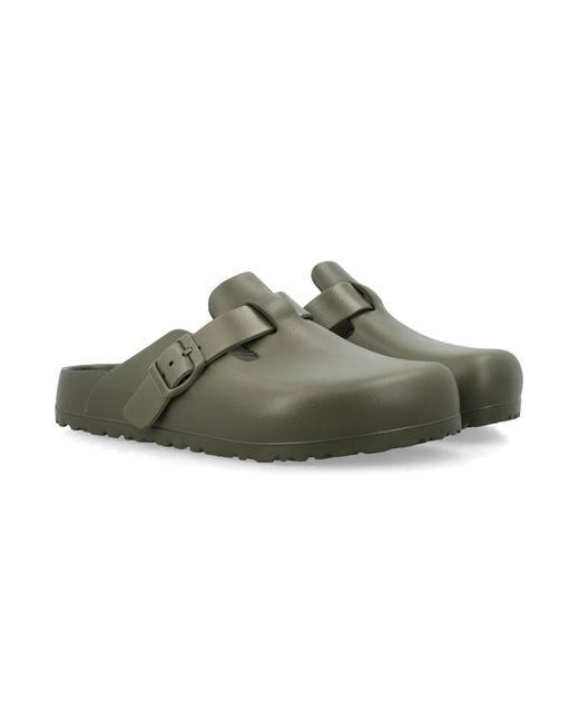 Birkenstock Green Boston Eva Sandals