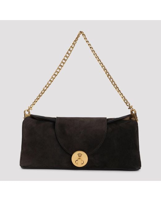 Versace Black Leather Cluch Bag