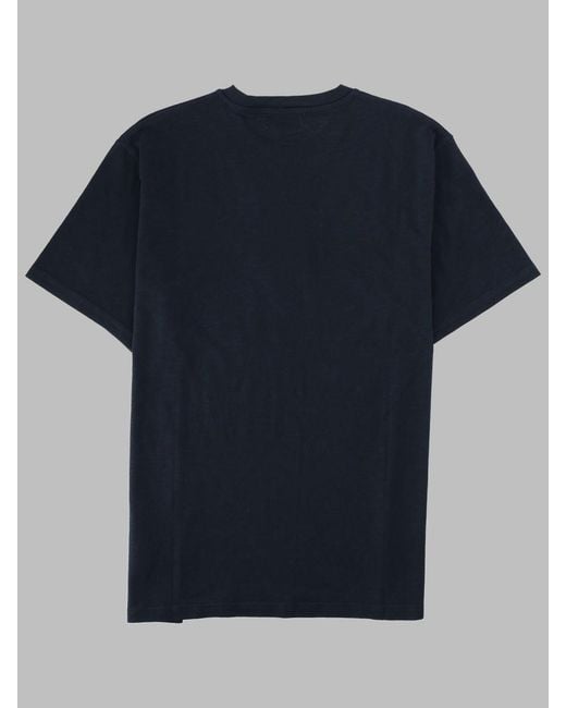 Woolrich Blue T Shirt Con Logo