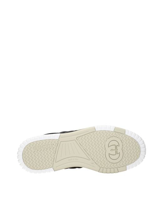 Gucci Black Sneakers Fabric