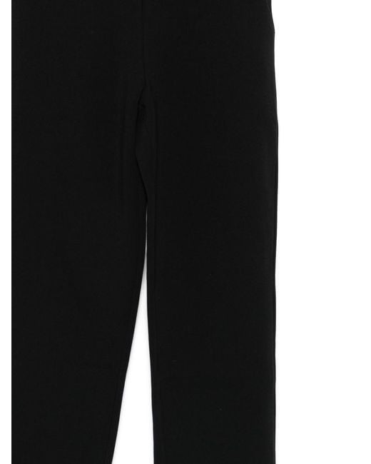 Emporio Armani Black Cotton Trousers