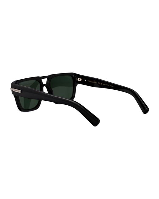 Ferragamo Black Sunglasses for men