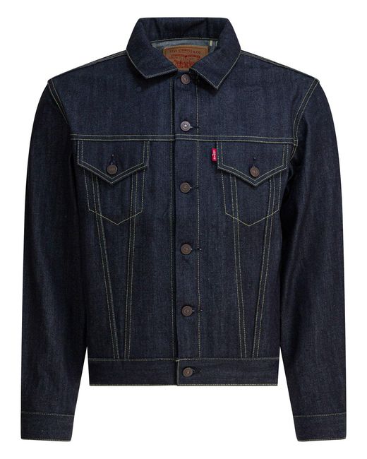 Levi's Blue "Lvc 1961 Type Iii 557" Denim Jacket for men
