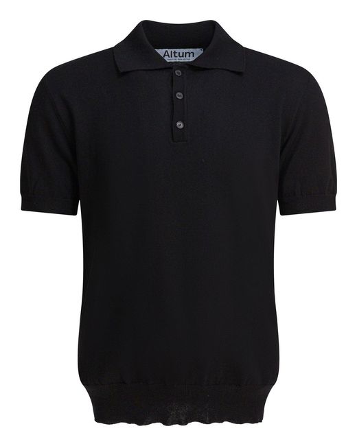 Polos Altum pour homme en coloris Black