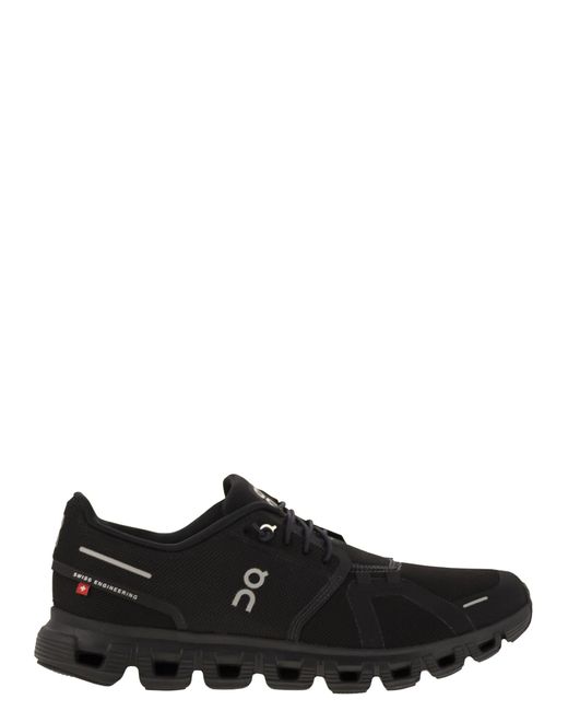 En la nube 6 zapatillas On Shoes de hombre de color Black