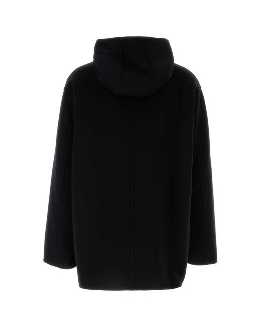 Prada Black Silk Padded Jacket for men