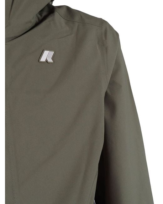 K-Way Green Jacko Stretch 2 Corto