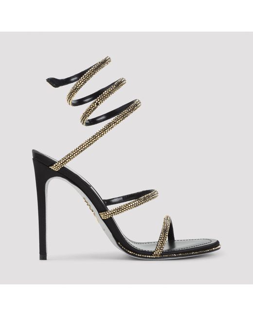 Rene Caovilla White René Caovilla High-Heel Sandal