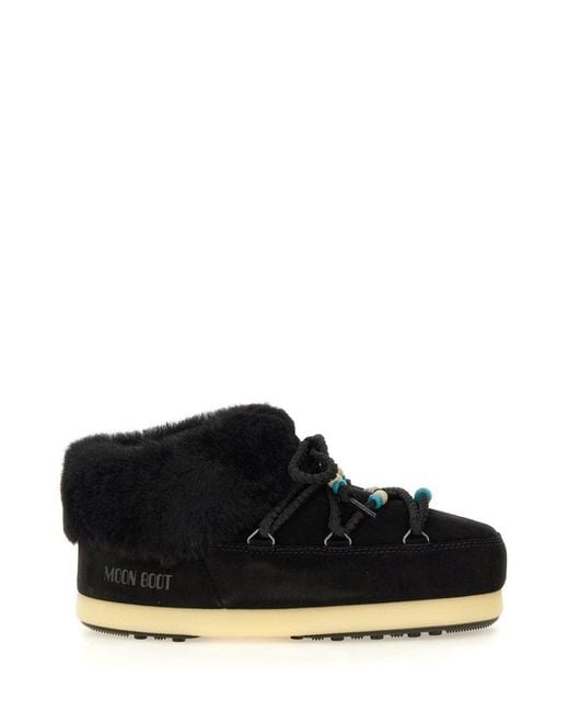 Moon Boot Black Mule