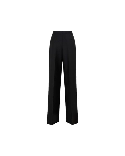 Pantalones de lana Prada de color Black