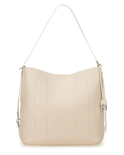 Hogan Natural Hobo Bag "Hocket" Medium
