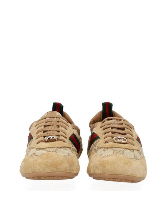Gucci Brown "Shift" Sneaker