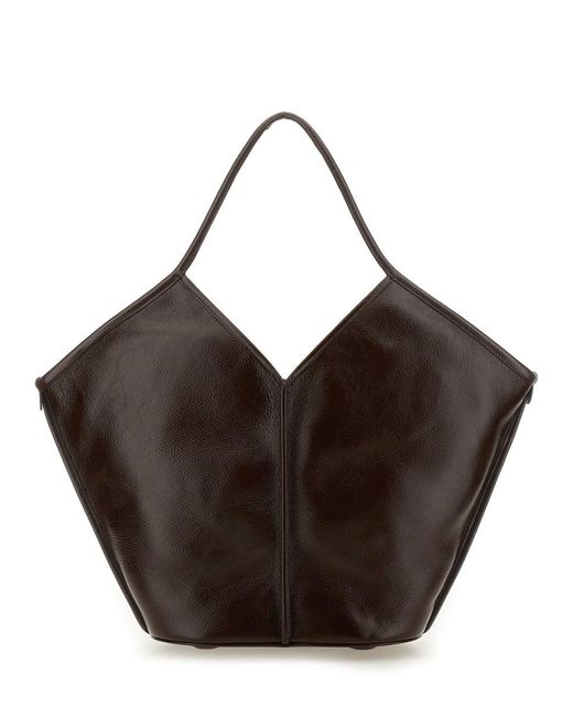 Hereu Brown Borsa Calella Distressed
