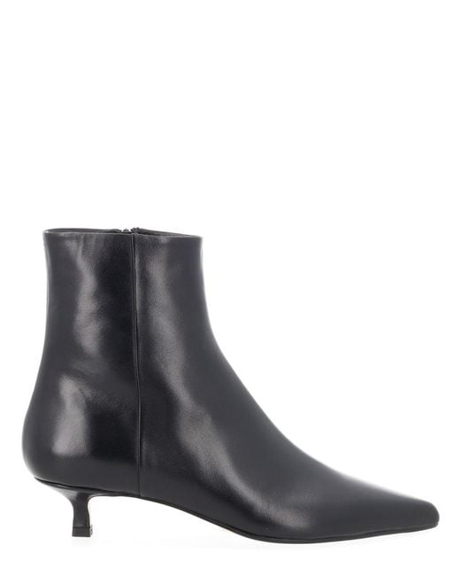 Aeyde Black Solid Sofie Boots
