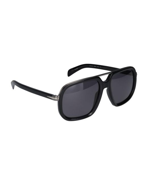 David Beckham Black Sunglasses Db 7101/S /18/145 for men