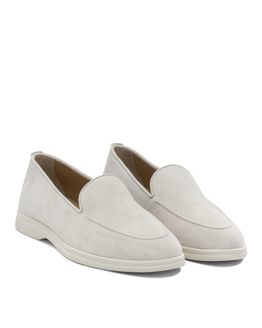 Henderson White Loafers & Slippers Brown
