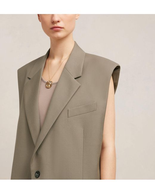 AMI Coats Beige in het Natural