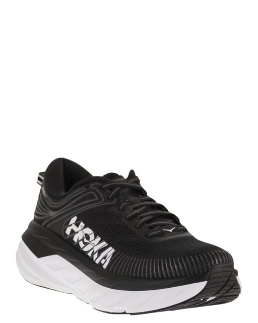 Hoka One One Black Bondi 7