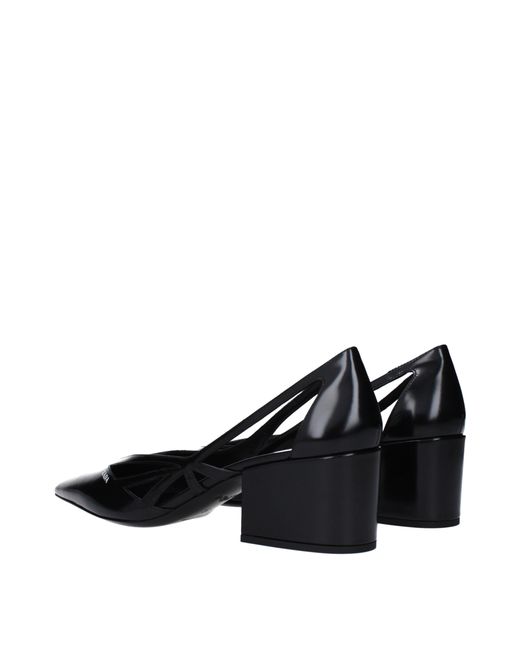 Prada Black Sandali Donna Pelle Nero for men