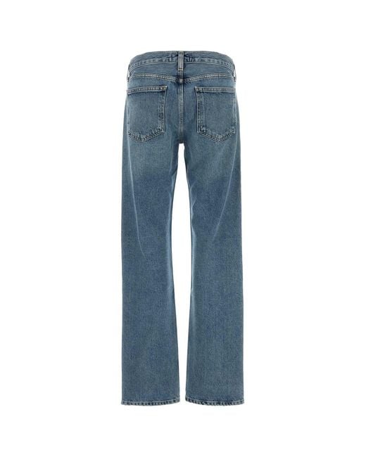 Agolde Blue Denim Jeans
