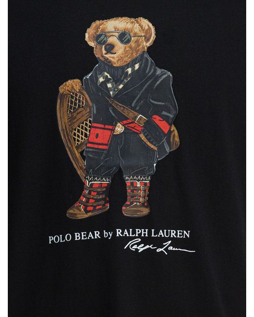 "Polo Bear" T-shirt Polo Ralph Lauren pour homme en coloris Black