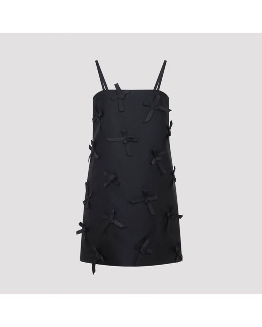 Jil Sander Kleedjes ,Zwart ,Polyester Elegante Zwarte Jurk Aw 25 in het Black