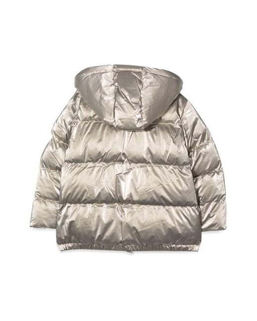 Michael Kors Natural Down Jacket With Hood