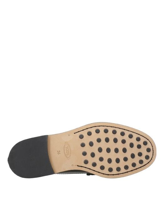 Tod's Black Sandals