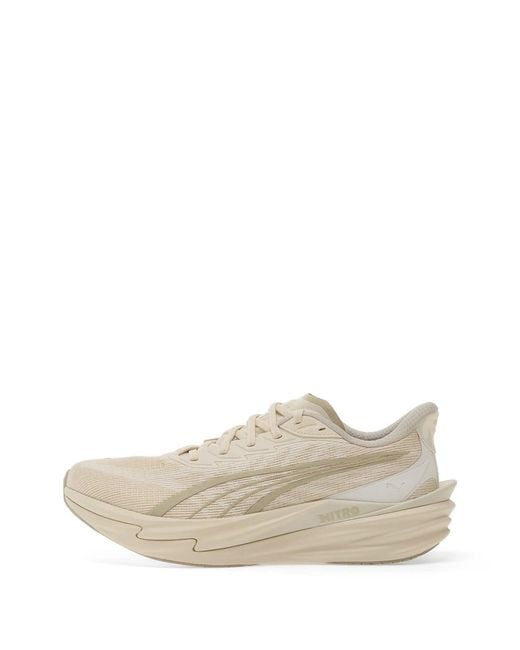 PUMA White Deviate Nitro 4
