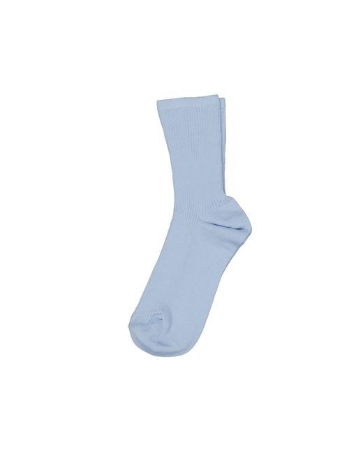 Max Mara Blue Andrea Cotton Socks