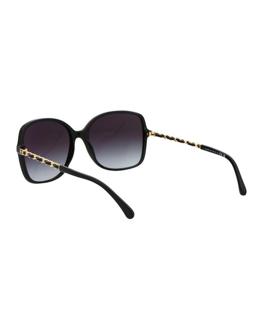 CHANEL Sunglasses 0 Ch5210 Q N5013 C in Black | Lyst