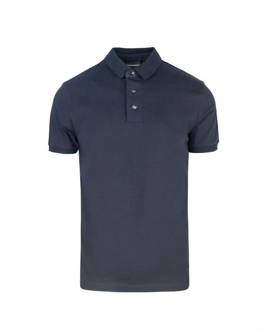 Emporio Armani Blue Polo